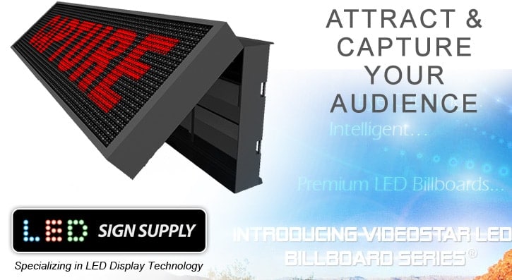 LED Sign Programmable Message Scrolling Board