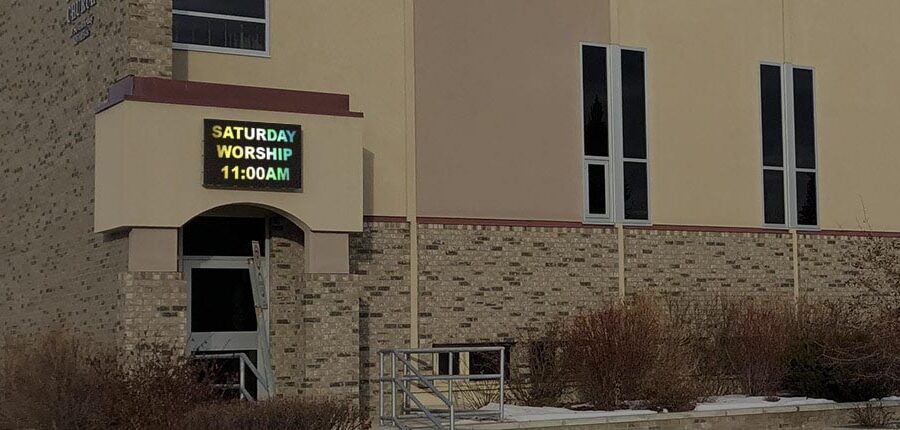 LED Digital Church Signs