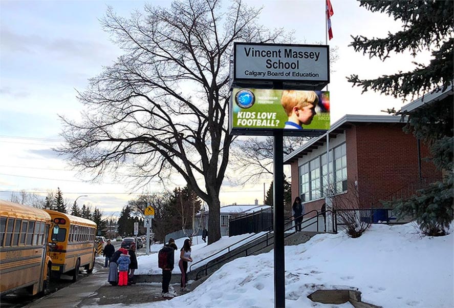LED Digital School Signs – To Communicate with Parents and Students