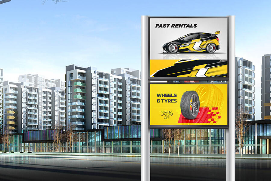 LED Digital Signage - Outdoors