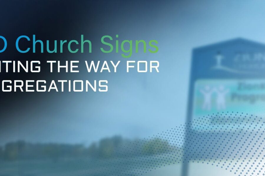 LED Outdoor Digital Church Signs